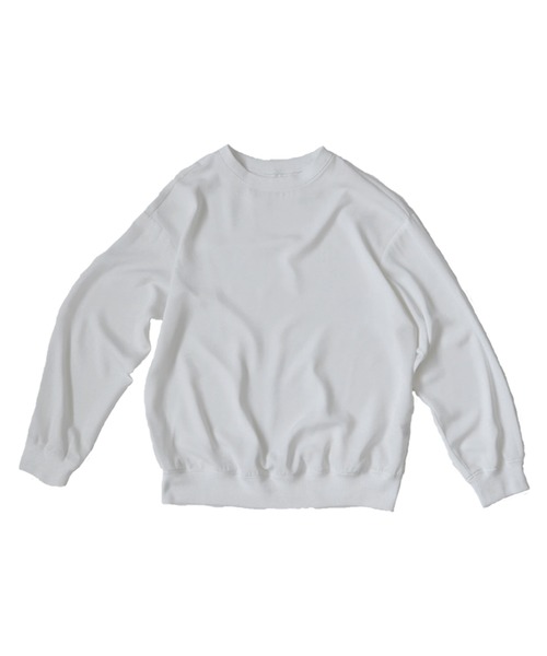 antiqua（アンティカ）の「リブ切り替えシアートップス（Tシャツ/カットソー・レディース・ブラック/ホワイト/グレイッシュベージュ/カーキ/ブルー・FREE）」の20枚目の写真