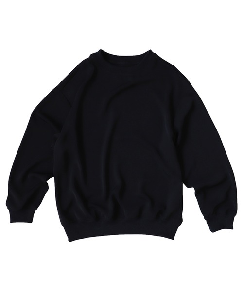 antiqua（アンティカ）の「リブ切り替えシアートップス（Tシャツ/カットソー・レディース・ブラック/ホワイト/グレイッシュベージュ/カーキ/ブルー・FREE）」の21枚目の写真