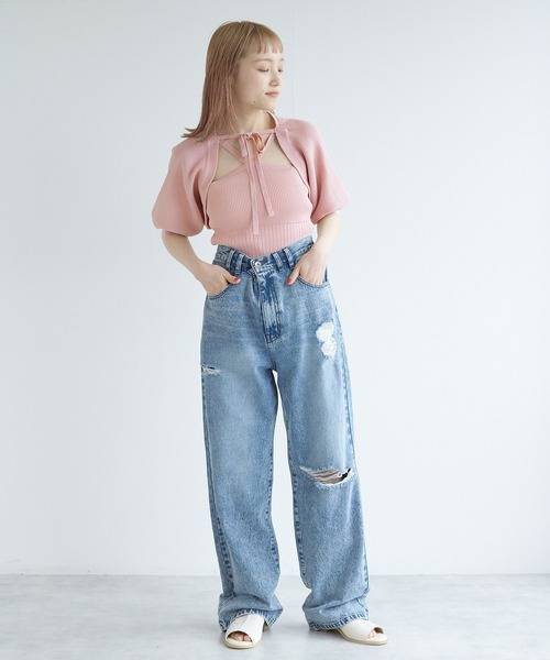 Emily Temple cute ボレロカーディガン＆キャミソール2点セット Emily Temple cute ボレロカーディガン＆キャミソール2点セット