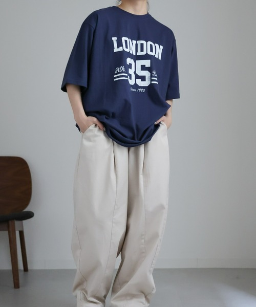 【 】Jeans カレッジ ロゴ クラシック Tシャツ ♪ カレッジロゴ Tシャツ（Tシャツ/カットソー）｜Right-on（ライト