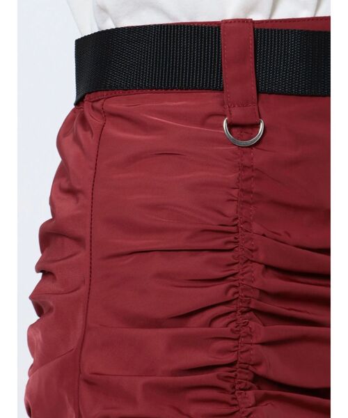 jouetie（ジュエティ）の「ミリタリーパッカリングミニスカート（スカート・レディース・ブラック/レッド/カーキ・MEDIUM）」の10枚目の写真