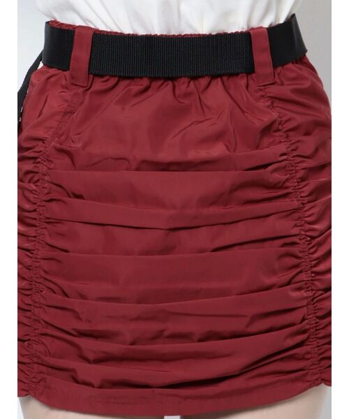 jouetie（ジュエティ）の「ミリタリーパッカリングミニスカート（スカート・レディース・ブラック/レッド/カーキ・MEDIUM）」の18枚目の写真