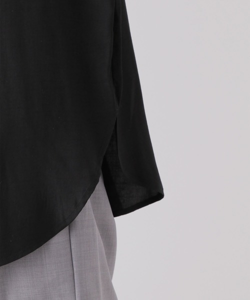 LEPSIM（レプシィム）の「チビフリルフレンチブラウス 182929（シャツ