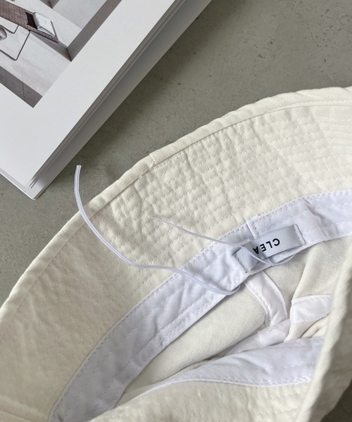 CLEA（クレア）の「刺繍カラーバケットハット（ハット・レディース・ライトピンク/ブラック/ベージュ/ピンク/ホワイト・FREE）」の11枚目の写真