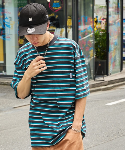 MLB（メジャーリーグベースボール）の「NEW ERA/ニューエラ 別注 9TWENTY MINI LOGO MLB ミニロゴキャップ（キャップ・メンズ・ネイビー/ベージュ/ブラック系/ブラック・FREE）」の18枚目の写真