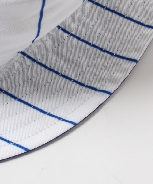'47(フォーティーセブン)の「47BRAND/フォーティーセブンブランド Athletics Pinstriped '47 Bucket MLB バケットハット チームロゴ 刺繍 ベースボール(ハット・メンズ・ブルー/グリーン/ネイビー・FREE)」の12枚目の写真