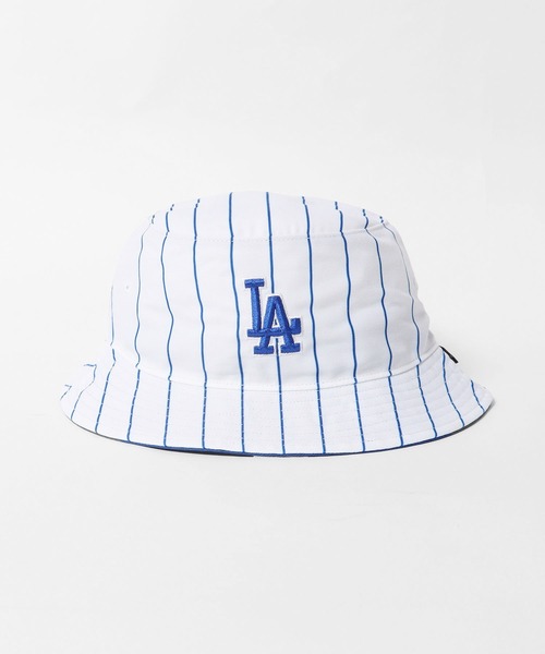 '47(フォーティーセブン)の「47BRAND/フォーティーセブンブランド Athletics Pinstriped '47 Bucket MLB バケットハット チームロゴ 刺繍 ベースボール(ハット・メンズ・ブルー/グリーン/ネイビー・FREE)」の20枚目の写真