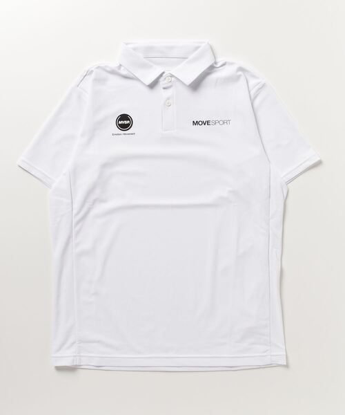 DESCENTE(デサント)の「デサント ミニカノコ バックロゴ POLO(ポロシャツ・メンズ・ネイビー/サーモンピンク/ライトグレー/ブラック/ホワイト・S/L/M/LL/3L)」の2枚目の写真