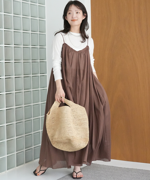 SLOBE IENA(スローブイエナ)の「【MADE IN MADA /メイドインマダ】 KOKOハンドバッグ(ハンドバッグ・レディース・ベージュ・FREE)」の5枚目の写真