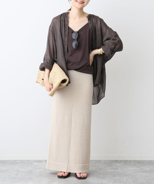 SLOBE IENA(スローブイエナ)の「【MADE IN MADA /メイドインマダ】 KOKOハンドバッグ(ハンドバッグ・レディース・ベージュ・FREE)」の7枚目の写真