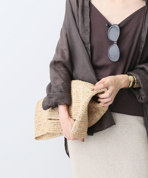SLOBE IENA(スローブイエナ)の「【MADE IN MADA /メイドインマダ】 KOKOハンドバッグ(ハンドバッグ・レディース・ベージュ・FREE)」の12枚目の写真