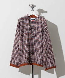 【pine様】MAISON SPECIAL ツイード カーディガン MAISON SPECIAL（メゾンスペシャル）の「ニットカーディガン