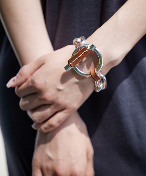 FRAMeWORK（フレームワーク）の「【CXC/シーエックスシー】チェーンバングル（ブレスレット・レディース・シルバー・FREE）」の10枚目の写真