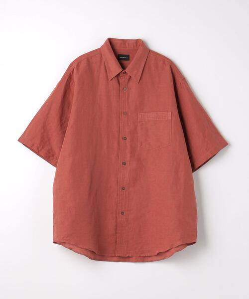 green label relaxing（グリーンレーベルリラクシング）の「ボイルリネン ジャストルーズ レギュラーカラー シャツ（シャツ/ブラウス・メンズ・オレンジ系その他/ライトグレー/ロイヤルブルー・XL/M/S/L）」の11枚目の写真