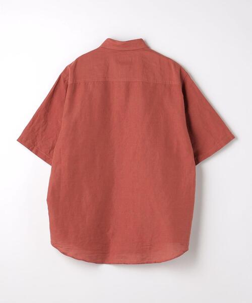 green label relaxing（グリーンレーベルリラクシング）の「ボイルリネン ジャストルーズ レギュラーカラー シャツ（シャツ/ブラウス・メンズ・オレンジ系その他/ライトグレー/ロイヤルブルー・XL/M/S/L）」の12枚目の写真