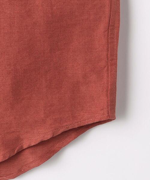 green label relaxing（グリーンレーベルリラクシング）の「ボイルリネン ジャストルーズ レギュラーカラー シャツ（シャツ/ブラウス・メンズ・オレンジ系その他/ライトグレー/ロイヤルブルー・XL/M/S/L）」の15枚目の写真