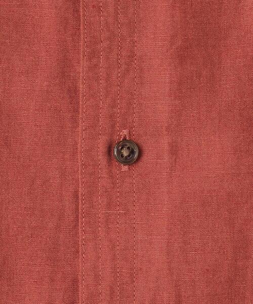 green label relaxing（グリーンレーベルリラクシング）の「ボイルリネン ジャストルーズ レギュラーカラー シャツ（シャツ/ブラウス・メンズ・オレンジ系その他/ライトグレー/ロイヤルブルー・XL/M/S/L）」の17枚目の写真