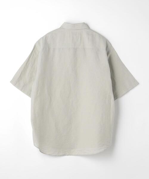 green label relaxing（グリーンレーベルリラクシング）の「ボイルリネン ジャストルーズ レギュラーカラー シャツ（シャツ/ブラウス・メンズ・オレンジ系その他/ライトグレー/ロイヤルブルー・XL/M/S/L）」の19枚目の写真