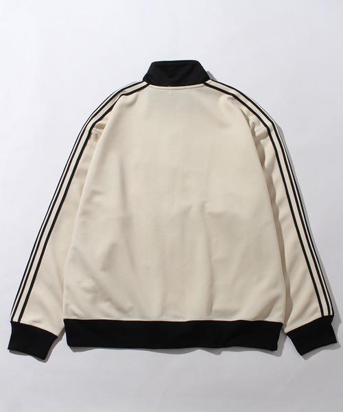 CONVERSE(コンバース)の「【CONVERSE/コンバース】ワンポイントシューズ刺繍 ダブルフェイス サイドライン トラックジャケット(ジャージ・メンズ・オフホワイト/ブラック/グレイッシュベージュ/ブルー系/ネイビー・M/L/LL)」の6枚目の写真