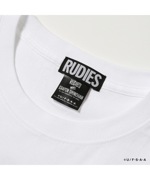 RUDIE'SxCRAYON SHINCHAN RHYME TEE / ルーディーズ クレヨンしんちゃん ライム Tシャツ（Tシャツ/カットソー）｜RUDIE'S（ルーディーズ）