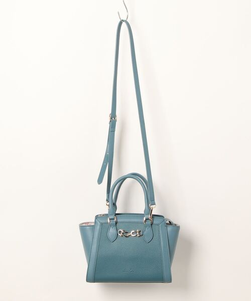 dazzlin（ダズリン）の「dazzlin/ダズリン　シュリンク/スムース ビット金具２wayハンド（ハンドバッグ・レディース・グリーン/ボルドー/ベージュ系その他/ベージュ/ローズ/ブラウン/ブラック/ブルーグレー/アイボリー・FREE）」の16枚目の写真