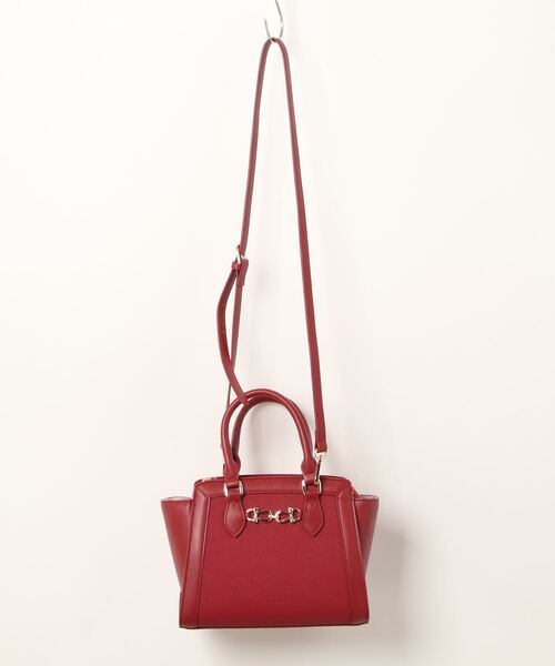 dazzlin（ダズリン）の「dazzlin/ダズリン　シュリンク/スムース ビット金具２wayハンド（ハンドバッグ・レディース・グリーン/ボルドー/ベージュ系その他/ベージュ/ローズ/ブラウン/ブラック/ブルーグレー/アイボリー・FREE）」の17枚目の写真