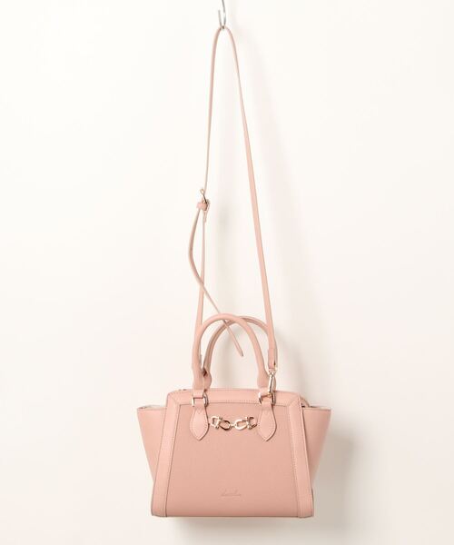 dazzlin（ダズリン）の「dazzlin/ダズリン　シュリンク/スムース ビット金具２wayハンド（ハンドバッグ・レディース・グリーン/ボルドー/ベージュ系その他/ベージュ/ローズ/ブラウン/ブラック/ブルーグレー/アイボリー・FREE）」の18枚目の写真
