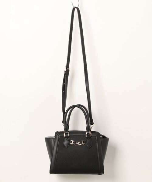 dazzlin（ダズリン）の「dazzlin/ダズリン　シュリンク/スムース ビット金具２wayハンド（ハンドバッグ・レディース・グリーン/ボルドー/ベージュ系その他/ベージュ/ローズ/ブラウン/ブラック/ブルーグレー/アイボリー・FREE）」の11枚目の写真