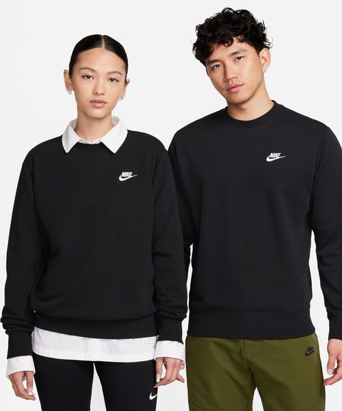 NIKE(ナイキ)の「NIKE AS M NSW CLUB CRW FT BV2667(スウェット・メンズ・ベージュ/グレー/ブラック・X-LARGE/XX-LARGE/LARGE/MEDIUM)」の10枚目の写真