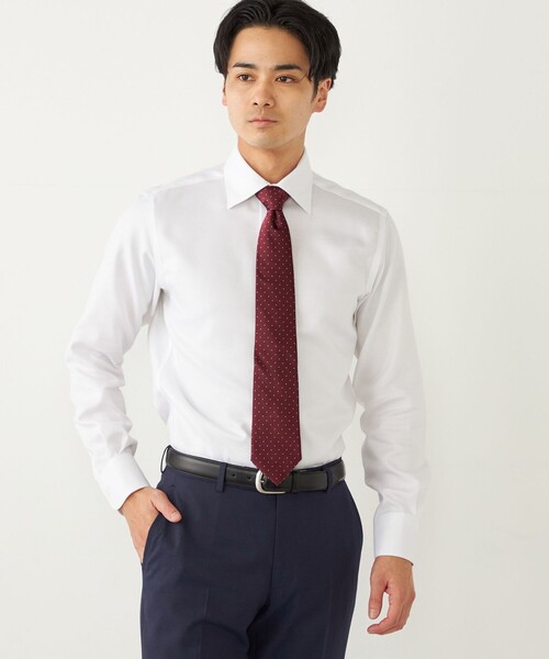 SHIPS Colors: <消臭> LUTHAI ワイドカラー ドレスシャツ 2（ビジネスシャツ）｜SHIPS Colors（シップス カラーズ）