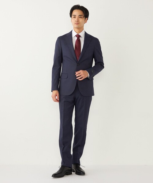 SHIPS Colors（シップス カラーズ）の「SHIPS Colors:  <消臭> LUTHAI ワイドカラー ドレスシャツ 2（ビジネスシャツ・メンズ・オフホワイト/ライトブルー・38/39/40/41/42/37）」の8枚目の写真