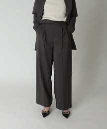 B7 / twill wide pants(ツイルワイドパンツ)