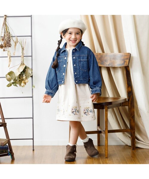 セール】パフスリーブジージャン（デニムジャケット）｜Seraph