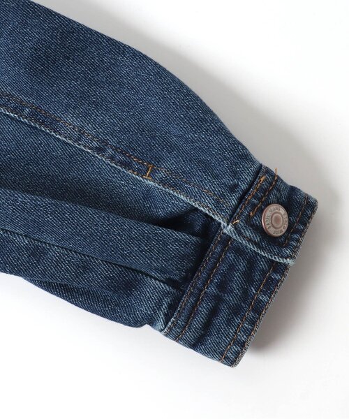 Seraph（セラフ）の「パフスリーブジージャン（デニムジャケット・キッズ・ブルー/ネイビー・110/90/140/95/120/80/130/100）」の13枚目の写真