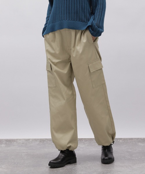 LAKOLE（ラコレ）の「カーゴパンツ / 972305（カーゴパンツ・レディース・グレイッシュベージュ/ブラック/オリーブ・SMALL/MEDIUM）」の14枚目の写真