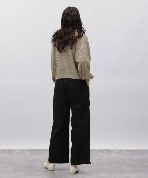 LAKOLE（ラコレ）の「カーゴパンツ / 972305（カーゴパンツ・レディース・グレイッシュベージュ/ブラック/オリーブ・SMALL/MEDIUM）」の5枚目の写真