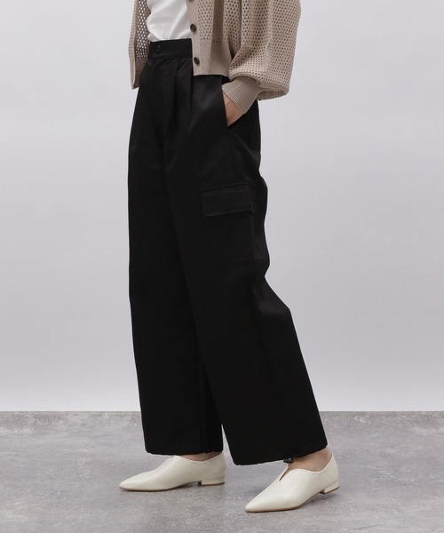 LAKOLE（ラコレ）の「カーゴパンツ / 972305（カーゴパンツ・レディース・グレイッシュベージュ/ブラック/オリーブ・SMALL/MEDIUM）」の6枚目の写真