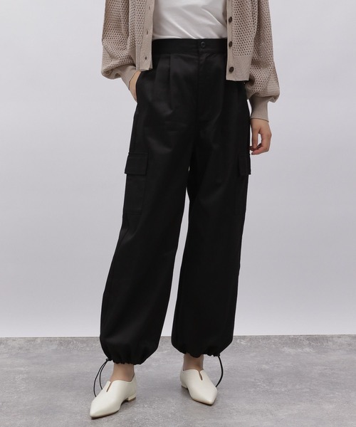 LAKOLE（ラコレ）の「カーゴパンツ / 972305（カーゴパンツ・レディース・グレイッシュベージュ/ブラック/オリーブ・SMALL/MEDIUM）」の7枚目の写真