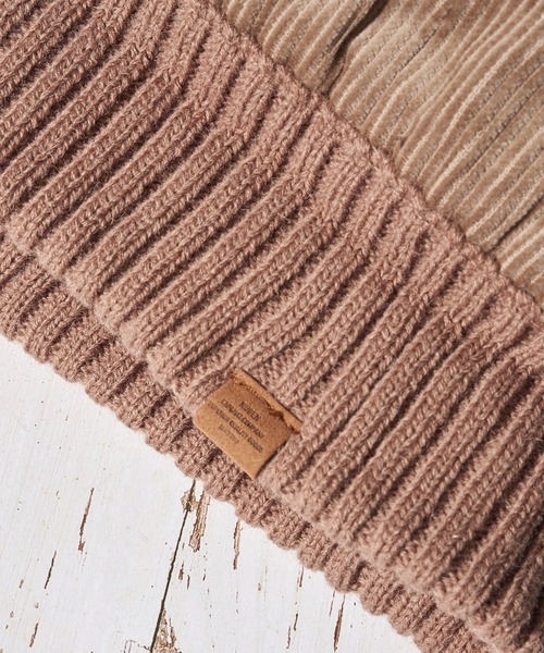 Ruben(ルーベン)の「【Ruben】CORDUROY ROLL WATCH(ニットキャップ/ビーニー・メンズ・カーキ/ベージュ/ブラック/グレー・FREE)」の7枚目の写真