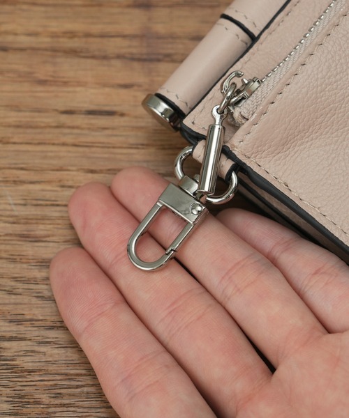 Beau're（ヴュレ）の「牛革フルオープンウォレット（財布・レディース・ピンク/ベージュ/ブラック/ブルー/シルバー・フリー）」の13枚目の写真