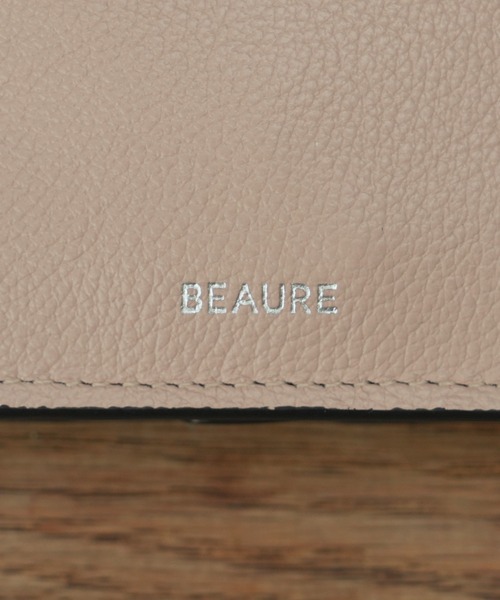Beau're（ヴュレ）の「牛革フルオープンウォレット（財布・レディース・ピンク/ベージュ/ブラック/ブルー/シルバー・フリー）」の12枚目の写真