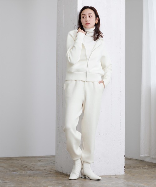 UR'S（ユアーズ）の「ﾀﾞﾝﾎﾞｰﾙﾊﾟｰｶｰ（パーカー・レディース・ネイビー/ホワイト・L/S/M）」の6枚目の写真