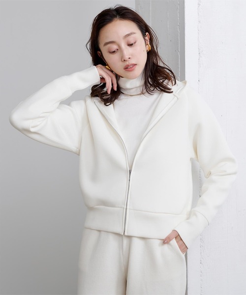 UR'S（ユアーズ）の「ﾀﾞﾝﾎﾞｰﾙﾊﾟｰｶｰ（パーカー・レディース・ネイビー/ホワイト・L/S/M）」の8枚目の写真