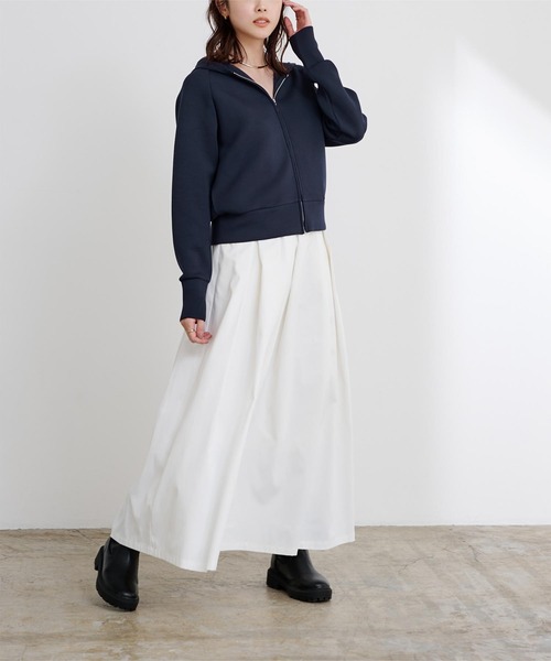 UR'S（ユアーズ）の「ﾀﾞﾝﾎﾞｰﾙﾊﾟｰｶｰ（パーカー・レディース・ネイビー/ホワイト・L/S/M）」の9枚目の写真