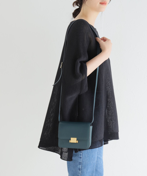 【Kabinett/カビネ】BOX BAG MINI ショルダーバッグ IENA（イエナ）の「【Kabinett/カビネ】BOX BAG MINI ショルダー