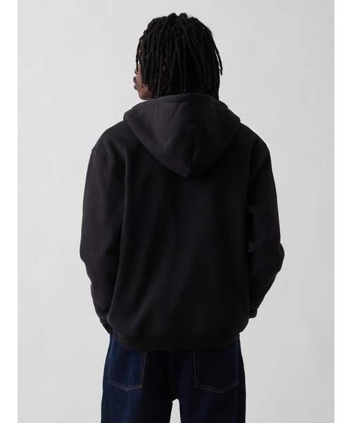 GAP(ギャップ)の「ヴィンテージ ソフト フルジップパーカー(ユニセックス)(パーカー・メンズ・ブラック/ライトグレー・XL/S/M/L/XS)」の5枚目の写真