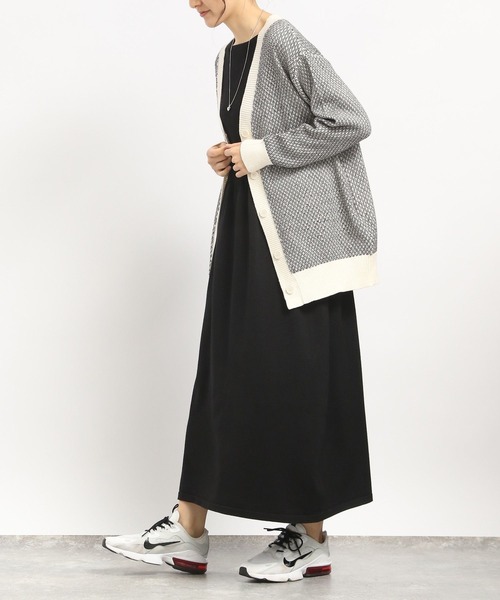 GLOBAL WORK Smile Seed Store（グローバルワーク スマイルシードストア）の「編み柄カーディガン/175927（カーディガン/ボレロ・レディース・グレー/アイボリー/グリーン/杢グレー・SMALL/MEDIUM/LARGE）」の11枚目の写真