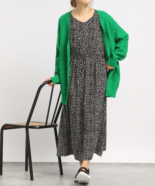 GLOBAL WORK Smile Seed Store（グローバルワーク スマイルシードストア）の「編み柄カーディガン/175927（カーディガン/ボレロ・レディース・グレー/アイボリー/グリーン/杢グレー・SMALL/MEDIUM/LARGE）」の14枚目の写真