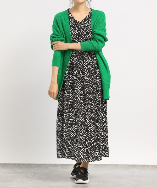 GLOBAL WORK Smile Seed Store（グローバルワーク スマイルシードストア）の「編み柄カーディガン/175927（カーディガン/ボレロ・レディース・グレー/アイボリー/グリーン/杢グレー・SMALL/MEDIUM/LARGE）」の16枚目の写真