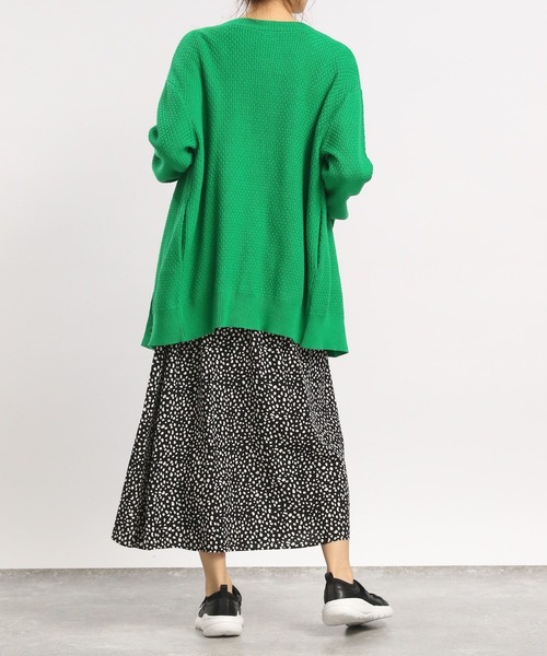 GLOBAL WORK Smile Seed Store（グローバルワーク スマイルシードストア）の「編み柄カーディガン/175927（カーディガン/ボレロ・レディース・グレー/アイボリー/グリーン/杢グレー・SMALL/MEDIUM/LARGE）」の17枚目の写真